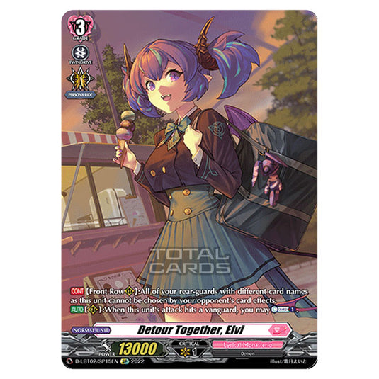 Cardfight!! Vanguard - Lyrical Monasterio ~It's A New School Term!~ - Detour Together, Elvi (SP) D-LBT02/SP015