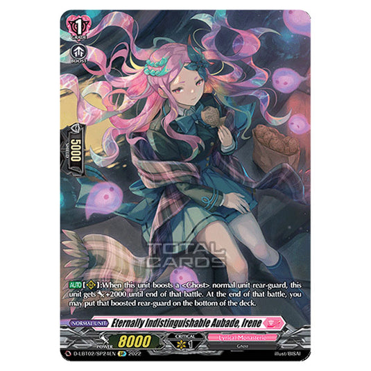 Cardfight!! Vanguard - Lyrical Monasterio ~It's A New School Term!~ - Eternally Indistinguishable Aubade, Irene (SP) D-LBT02/SP024