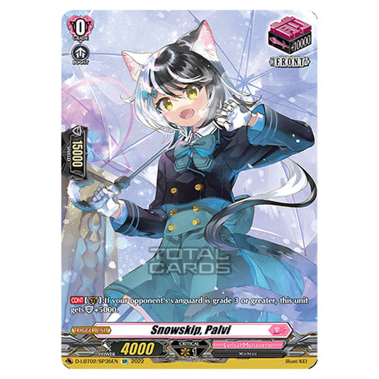 Cardfight!! Vanguard - Lyrical Monasterio ~It's A New School Term!~ - Snowskip, Palvi (SP) D-LBT02/SP035