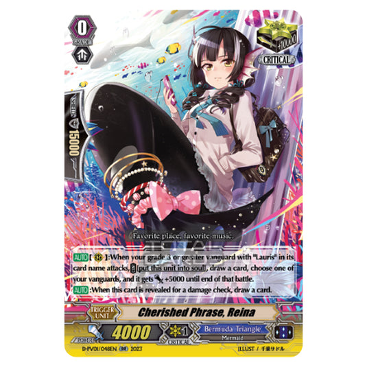 Cardfight!! Vanguard - P & V Special Series - History Collection - Cherished Phrase, Reina (RR) D-PV01/048EN