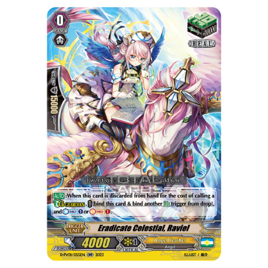 Cardfight!! Vanguard - P & V Special Series - History Collection - Eradicate Celestial, Raviel (RR) D-PV01/055EN