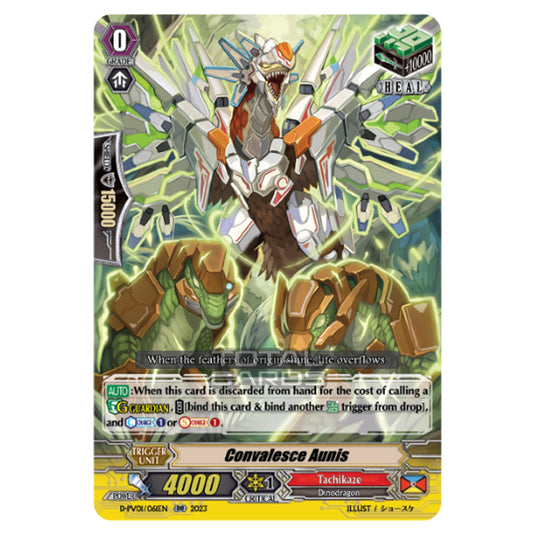 Cardfight!! Vanguard - P & V Special Series - History Collection - Convalesce Aunis (RR) D-PV01/061EN