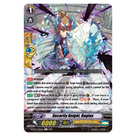 Cardfight!! Vanguard - P & V Special Series - History Collection - Security Knight, Regius (C) D-PV01/175EN