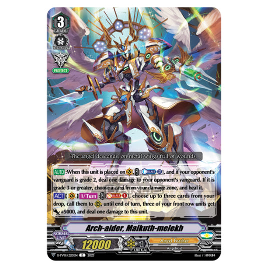 Cardfight!! Vanguard - P & V Special Series - History Collection - Arch-aider, Malkuth-melekh (C) D-PV01/220EN