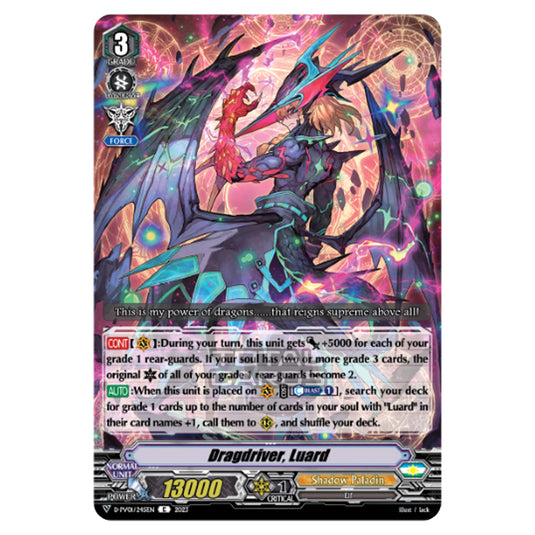 Cardfight!! Vanguard - P & V Special Series - History Collection - Dragdriver, Luard (C) D-PV01/245EN
