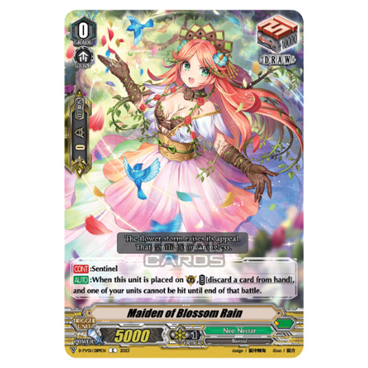 Cardfight!! Vanguard - P & V Special Series - History Collection - Maiden of Blossom Rain (C) D-PV01/289EN