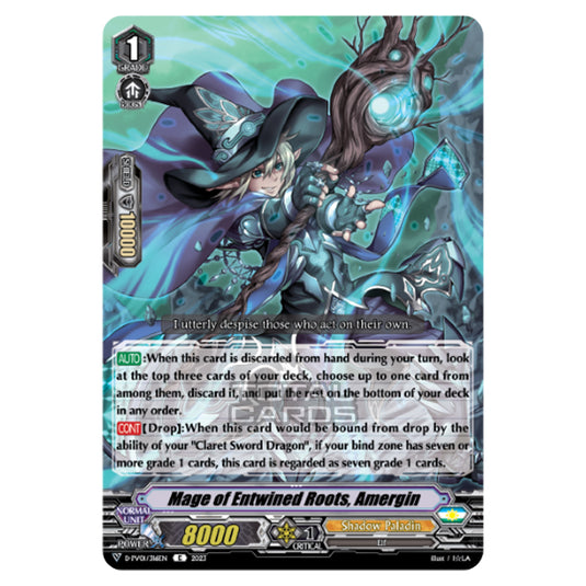 Cardfight!! Vanguard - P & V Special Series - History Collection - Mage of Entwined Roots, Amergin (C) D-PV01/316EN