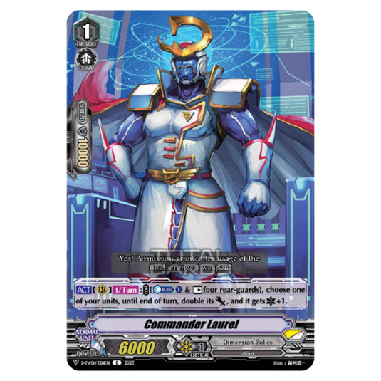 Cardfight!! Vanguard - P & V Special Series - History Collection - Commander Laurel (C) D-PV01/328EN