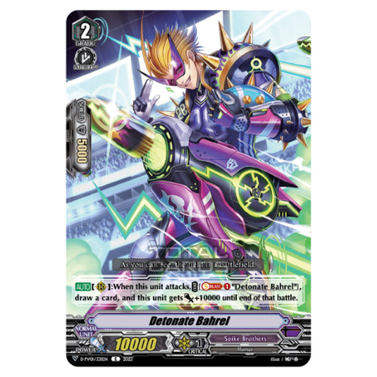 Cardfight!! Vanguard - P & V Special Series - History Collection - Detonate Bahrel (C) D-PV01/331EN