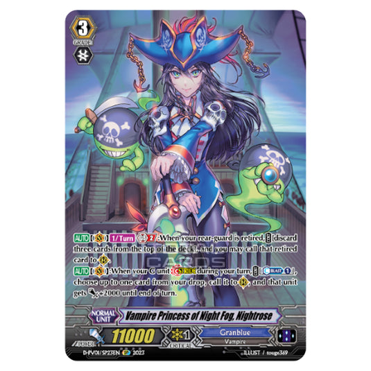 Cardfight!! Vanguard - P & V Special Series - History Collection - Vampire Princess of Night Fog, Nightrose (SP) D-PV01/SP23EN