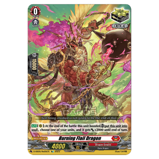 Cardfight!! Vanguard - Festival Booster 2023 - Burning Flail Dragon (Re) D-SS05/Re05EN
