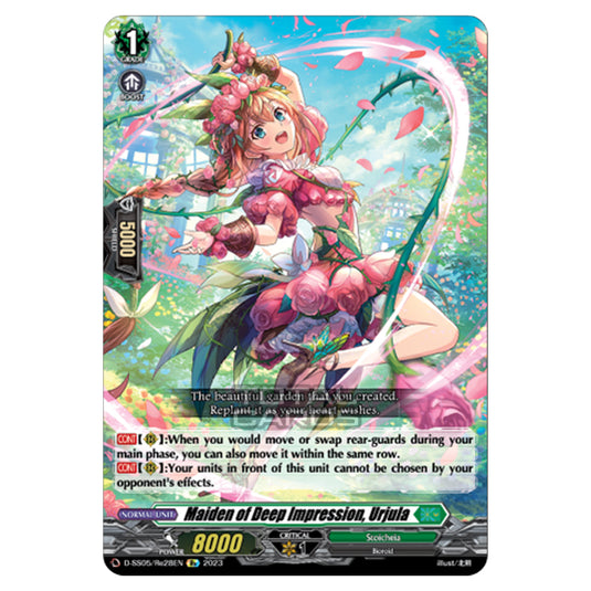 Cardfight!! Vanguard - Festival Booster 2023 - Maiden of Deep Impression, Urjula (Re) D-SS05/Re28EN