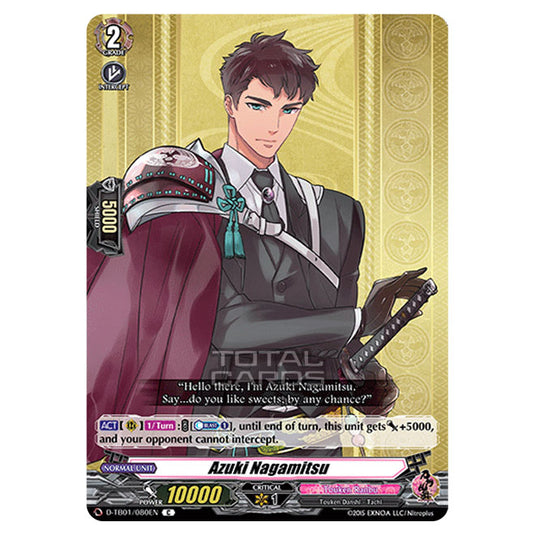 Cardfight!! Vanguard - Touken Ranbu -Online- 2021 - Azuki Nagamitsu (C) D-TB01/080