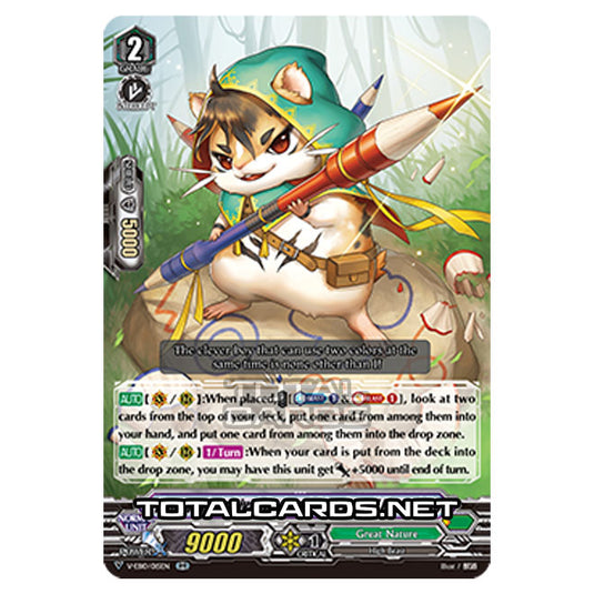 Cardfight!! Vanguard - The Mysterious Fortune - Hammsuke's Rival, Red-and-Blue Pencil Hammhiko (RR) V-EB10/015