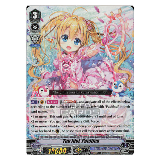 Cardfight!! Vanguard - Crystal Melody - Top Idol, Pacifica (VR) V-EB11/003