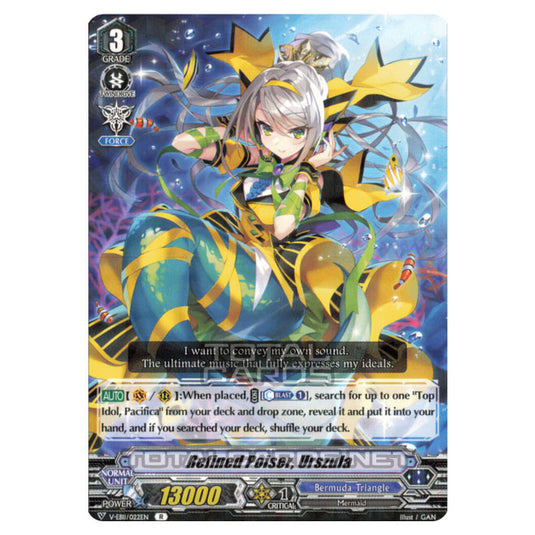 Cardfight!! Vanguard - Crystal Melody - Refined Poiser, Urszula (R) V-EB11/022