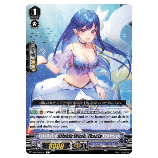 Cardfight!! Vanguard - Crystal Melody - Affable Wash, Tecla (C) V-EB11/038