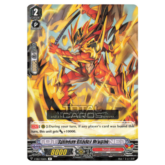 Cardfight!! Vanguard - Team Dragon's Vanity - Spinous Blader Dragon (R) V-EB12/026