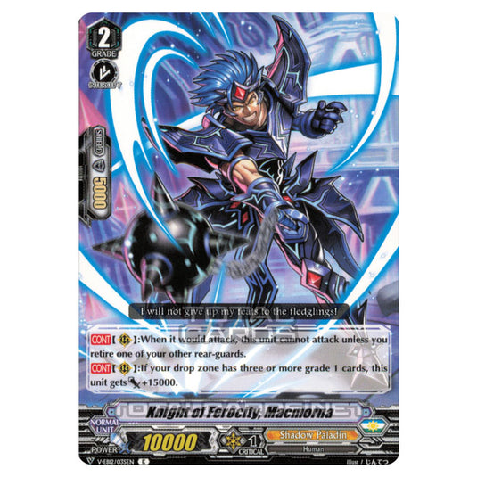Cardfight!! Vanguard - Team Dragon's Vanity - Knight of Sudden Rage, Macmorna (C) V-EB12/035