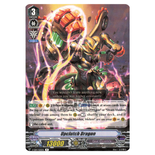 Cardfight!! Vanguard - The Next Stage - Upclutch Dragon (R) V-EB14/025