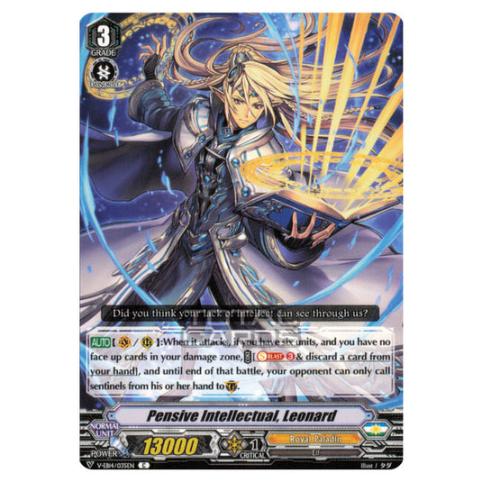 Cardfight!! Vanguard - The Next Stage - Pensive Intellectual, Leonard (C) V-EB14/035