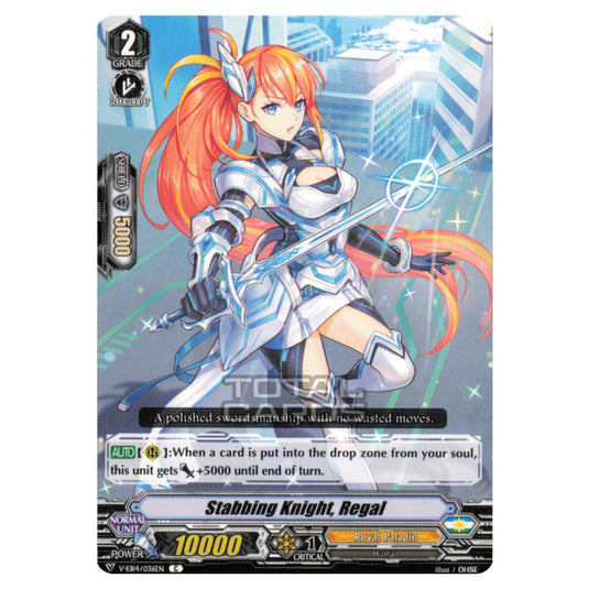 Cardfight!! Vanguard - The Next Stage - Stabbing Knight, Regal (C) V-EB14/036