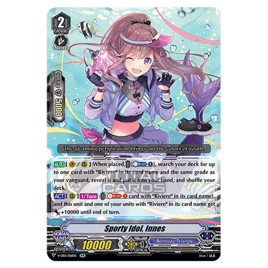 Cardfight!! Vanguard - Twinkle Melody - Sporty Idol, Innes (RR) V-EB15/016
