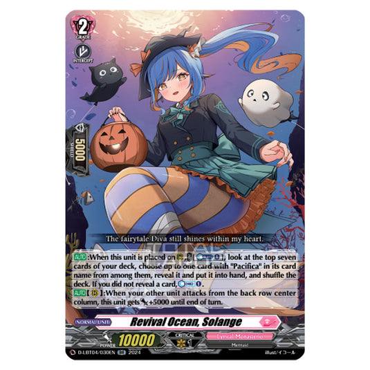 Cardfight!! Vanguard - D-LBT04 - Lyrical Monasterio ~Trick or Trick!~ - Revival Ocean, Solange (RR) D-LBT04/030EN