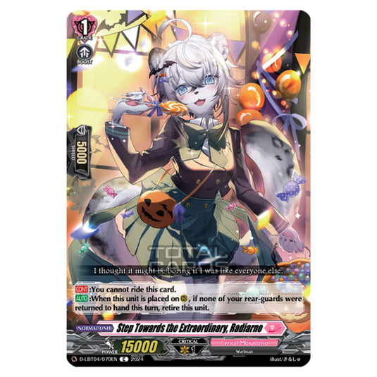 Cardfight!! Vanguard - D-LBT04 - Lyrical Monasterio ~Trick or Trick!~ - Step Towards the Extraordinary, Radiarno (C) D-LBT04/070EN