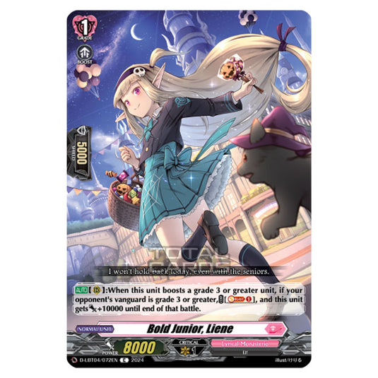 Cardfight!! Vanguard - D-LBT04 - Lyrical Monasterio ~Trick or Trick!~ - Bold Junior, Liene (C) D-LBT04/072EN