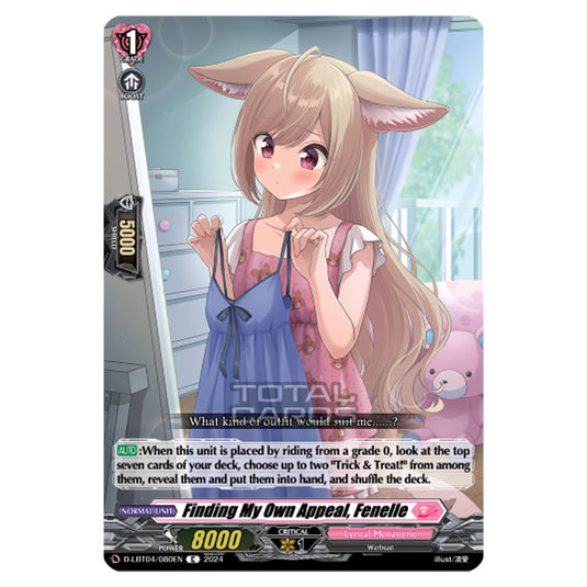 Cardfight!! Vanguard - D-LBT04 - Lyrical Monasterio ~Trick or Trick!~ - Finding My Own Appeal, Fenelle (C) D-LBT04/080EN