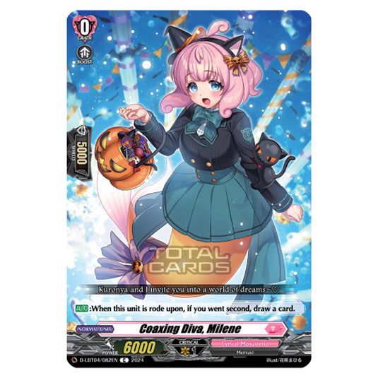 Cardfight!! Vanguard - D-LBT04 - Lyrical Monasterio ~Trick or Trick!~ - Coaxing Diva, Milene (C) D-LBT04/082EN