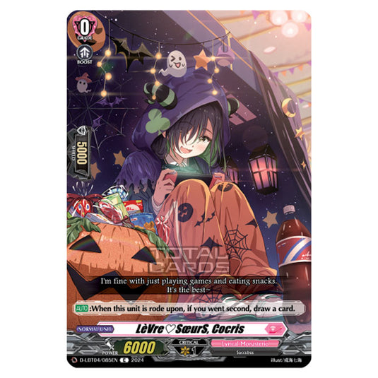 Cardfight!! Vanguard - D-LBT04 - Lyrical Monasterio ~Trick or Trick!~ - LeVreSoeurS, Cocris (C) D-LBT04/085EN