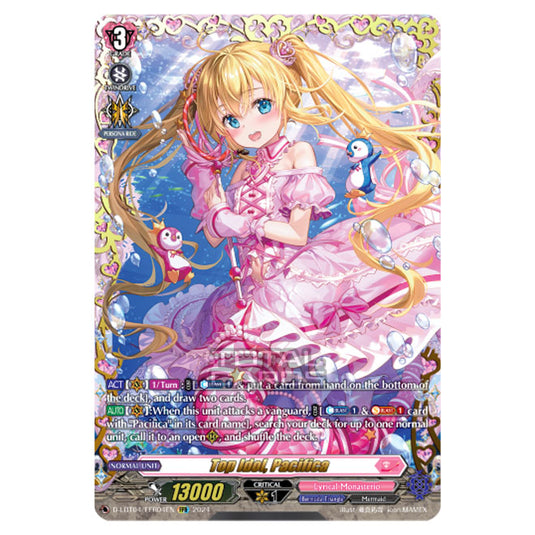 Cardfight!! Vanguard - D-LBT04 - Lyrical Monasterio ~Trick or Trick!~ - Top Idol, Pacifica (FFR) D-LBT04/FFR04EN