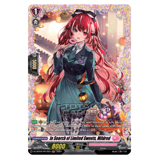 Cardfight!! Vanguard - D-LBT04 - Lyrical Monasterio ~Trick or Trick!~ - In Search of Limited Sweets, Mildred (FR) D-LBT04/FR15EN