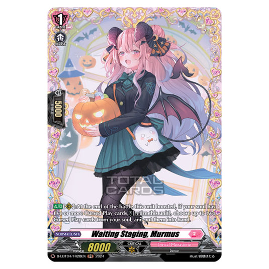 Cardfight!! Vanguard - D-LBT04 - Lyrical Monasterio ~Trick or Trick!~ - Waiting Staging, Murmus (FR) D-LBT04/FR28EN