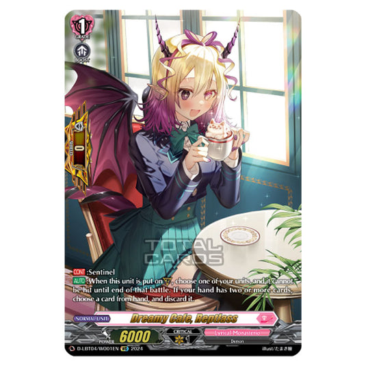Cardfight!! Vanguard - D-LBT04 - Lyrical Monasterio ~Trick or Trick!~ - Dreamy Cafe, Reptlass (WO) D-LBT04/WO01EN