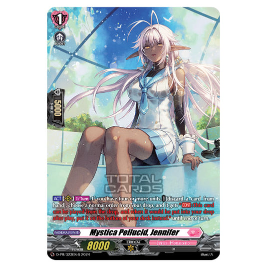Cardfight!! Vanguard - D-LBT04 - Lyrical Monasterio ~Trick or Trick!~ - Mystica Pellucid, Jennifer (PR) D-PR/323EN-S