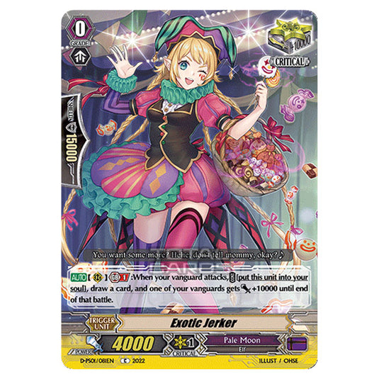 Cardfight!! Vanguard - P Clan Collection 2022 - Exotic Jerker (C) D-PS01/081