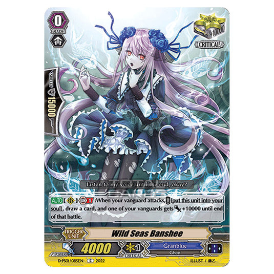 Cardfight!! Vanguard - P Clan Collection 2022 - Wild Seas Banshee (C) D-PS01/085