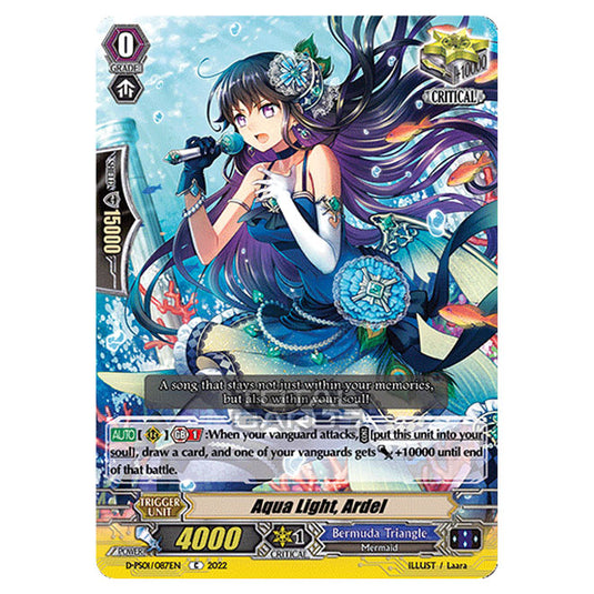 Cardfight!! Vanguard - P Clan Collection 2022 - Aqua Light, Ardel (C) D-PS01/087