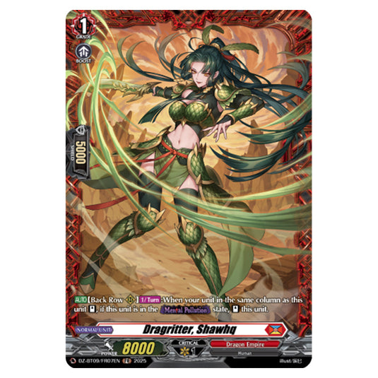 Dragritter, Shawhq DZ-BT09/FR07EN card from the Cardfight!! Vanguard set Super Brave Detonation