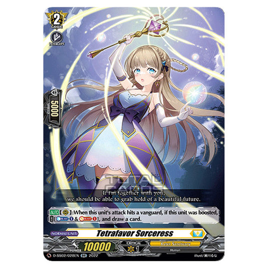 Cardfight!! Vanguard - D Special Series 02: Festival Collection 2022 - Tetrafavor Sorceress (RR) D-SS02/028