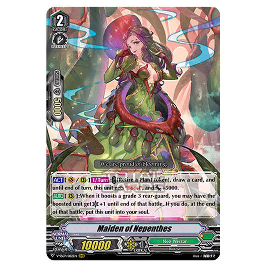 Cardfight!! Vanguard - Clan Selection Plus Vol.1 - Maiden of Nepenthes (RRR) V-SS07/082