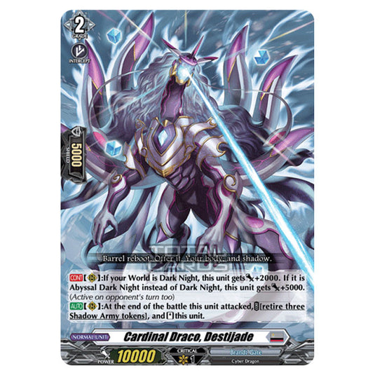 Cardfight!! Vanguard - BT-03 Advance of Intertwined Stars - Cardinal Draco, Destijade (RRR) D-BT03/006
