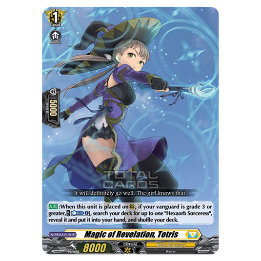 Cardfight!! Vanguard - BT-03 Advance of Intertwined Stars - Magic of Revelation, Totris (RR) D-BT03/022