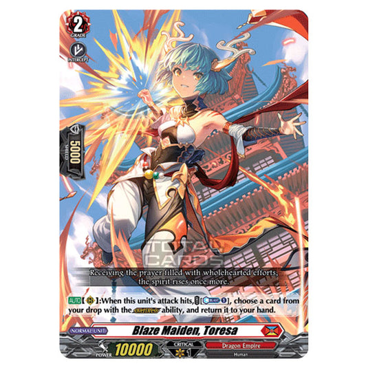 Cardfight!! Vanguard - BT-03 Advance of Intertwined Stars - Blaze Maiden, Toresa (R) D-BT03/027
