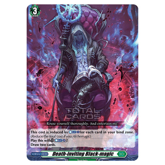 Cardfight!! Vanguard - BT-03 Advance of Intertwined Stars - Death-inviting Black-magic (R) D-BT03/055