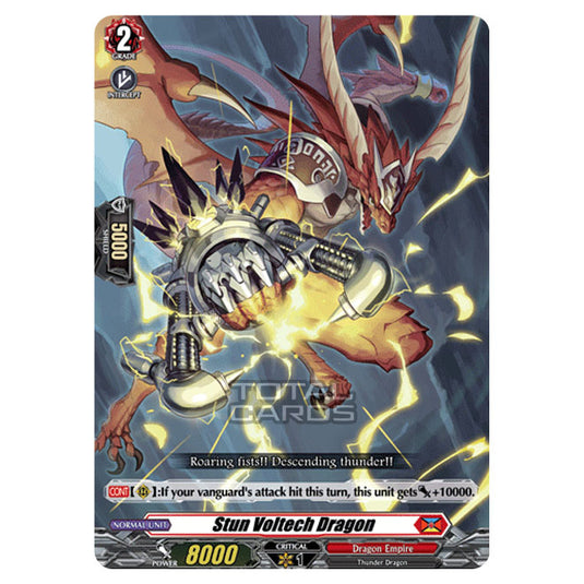 Cardfight!! Vanguard - BT-03 Advance of Intertwined Stars - Stun Voltech Dragon (C) D-BT03/062