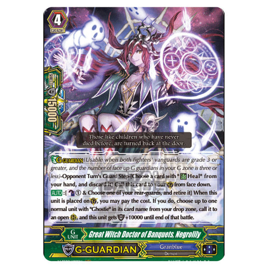 Cardfight!! Vanguard - V-SS09 - Revival Selection - Great Witch Doctor of Banquets, Negrolily (RRR) V-SS09/128EN